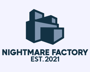 Blue Blocks Storage  logo design