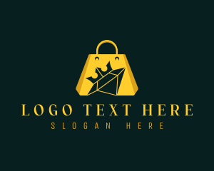 Shopping Bag - Luxury Jewelry Shopping logo design