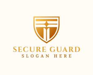 Defense - Security Agency Letter T logo design