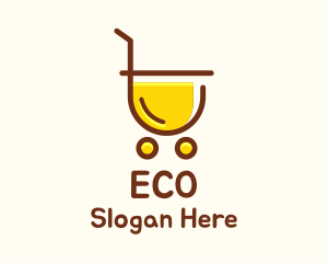 Juice Grocery Cart Logo
