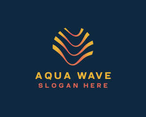 Wave Cyber Software logo design