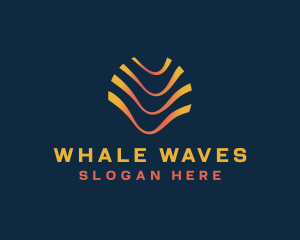 Wave Cyber Software logo design