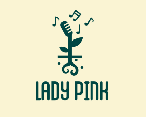Music Garden Sprout logo design