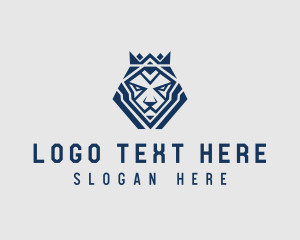Team - Abstract Lion King logo design