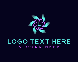 App - Digital Technology AI logo design
