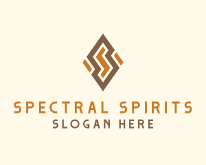 Modern Tribal Letter S logo design