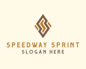 Modern Tribal Letter S logo design