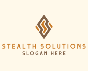 Modern Tribal Letter S logo design