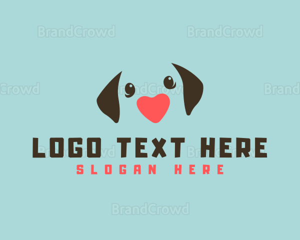 Heart Dog Trainer Logo