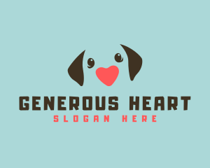 Heart Dog Trainer logo design