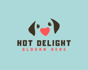 Heart Dog Trainer logo design