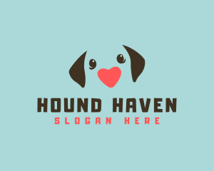 Heart Dog Trainer logo design