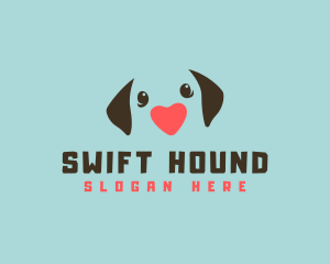 Heart Dog Trainer logo design