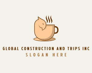 Beverage - Bird Coffee Barista logo design