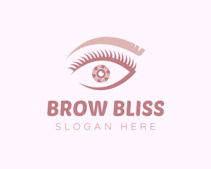 Beauty Eye Cosmetology logo design