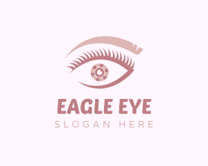 Beauty Eye Cosmetology logo design