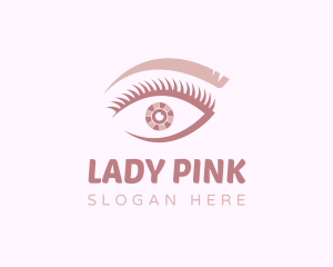 Eyeshadow - Beauty Eye Cosmetology logo design