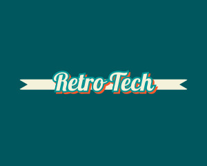 Retro Fancy Brand logo design