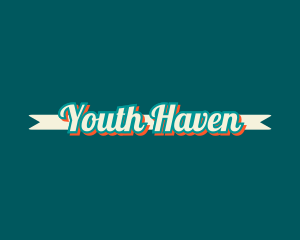 Youth - Retro Fancy Brand logo design