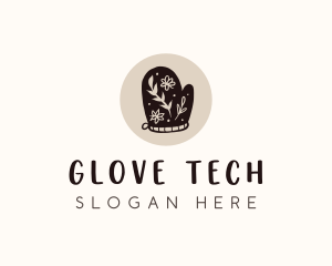 Glove - Baking Mitts Floral logo design