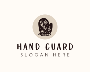 Glove - Baking Mitts Floral logo design