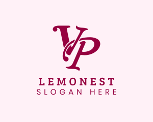 Instagram Influencer - Fashion Letter V P Monogram logo design