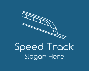 Track - Railway Train Railtrack logo design