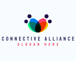 Association - People Community Support logo design