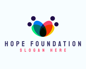 Non Profit - People Community Support logo design