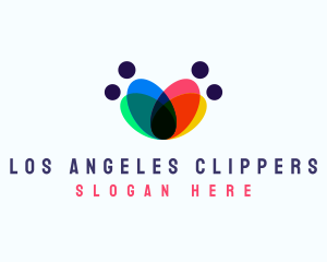 People Community Support logo design