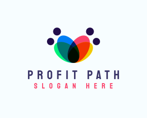 People Community Support logo design