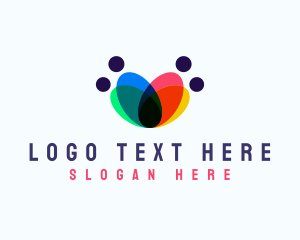 People - People Community Support logo design