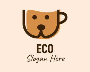 Hound - Dog Cafe Coffee Cup logo design