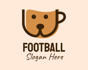 Pet Friendly - Dog Cafe Coffee Cup logo design