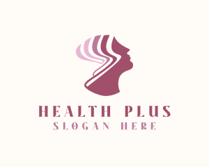 Woman Mental Wellness Mind logo design