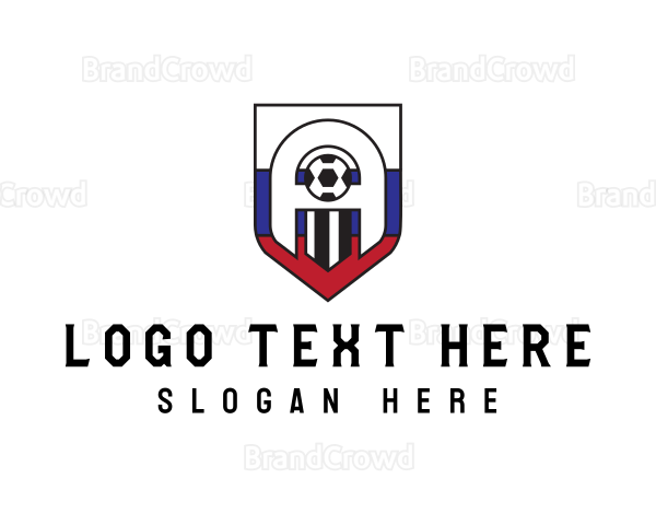 Soccer Ball Letter A Logo