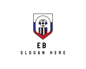Football - Soccer Ball Letter A logo design