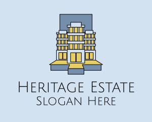 Estate - Apartment Real Estate logo design