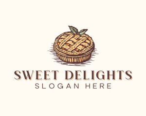 Sweet Pie Dessert logo design