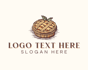 Food - Sweet Pie Dessert logo design