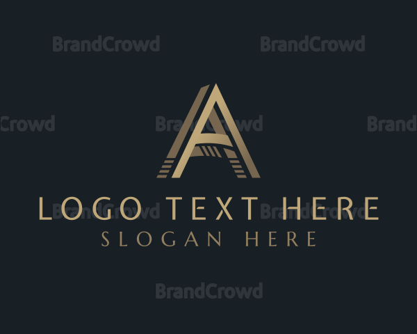 Premium Real Estate Letter A Logo