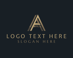 Premium - Premium Real Estate Letter A logo design