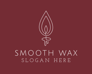 Wax - Erotic Wax Candle logo design