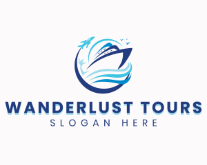 Cruise Global Travel logo design