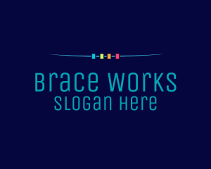 Orthodontic Teeth Braces  logo design