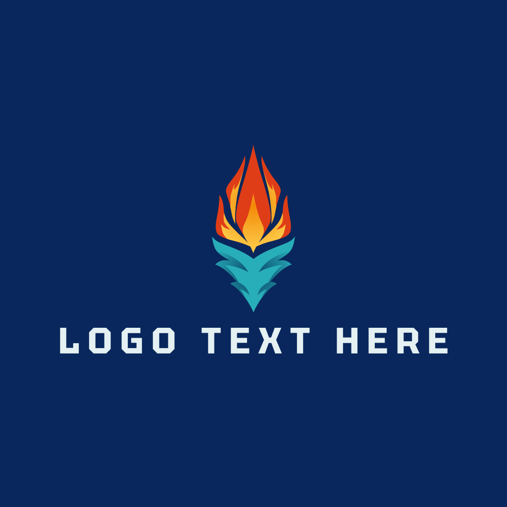 Ice Flame Temperature Logo | BrandCrowd Logo Maker