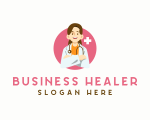 Doctor - Female Medical Doctor logo design