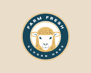 Livestock - Farm Sheep Livestock logo design
