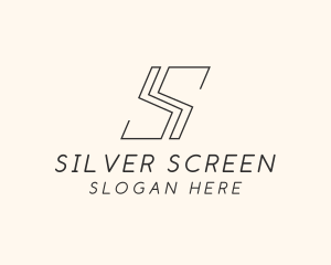 Sport - Simple Minimal Letter S logo design