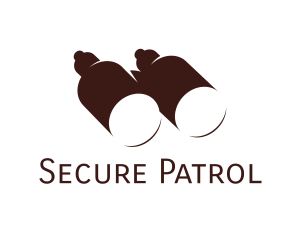 Patrol - Dropper Bottle Binoculars logo design